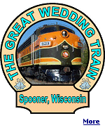 The Great Wedding Train is a unique way to celebrate your wedding in a style popular 100 years ago, when the train brought a church to towns without one.